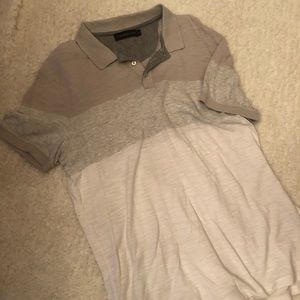 Color Block Cotton Polo